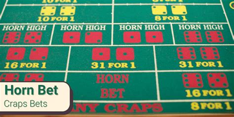 what is the horn bet in craps|Horn Bet in Craps Explained: A Guide for Beginners .